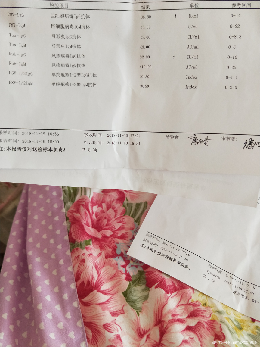 胎停两次,请医生帮忙看看这几项检查有没有问题?