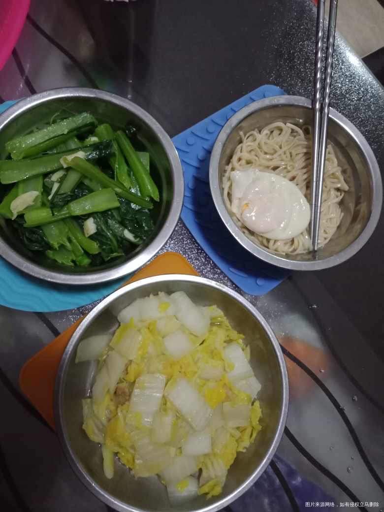 快8点才吃饭,我的晚餐,吃素