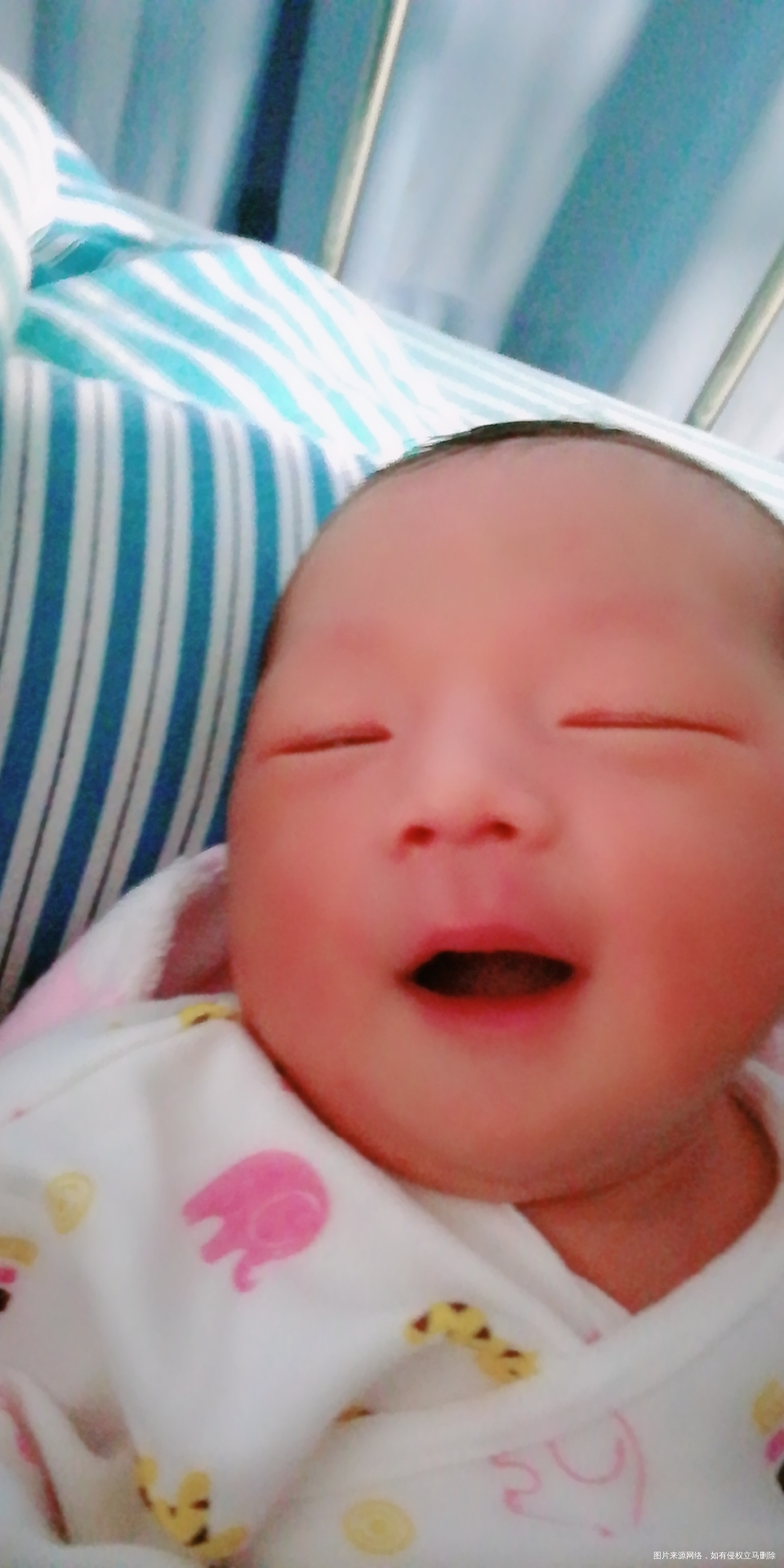 出生十天的女宝宝!怀孕期间没忌过口