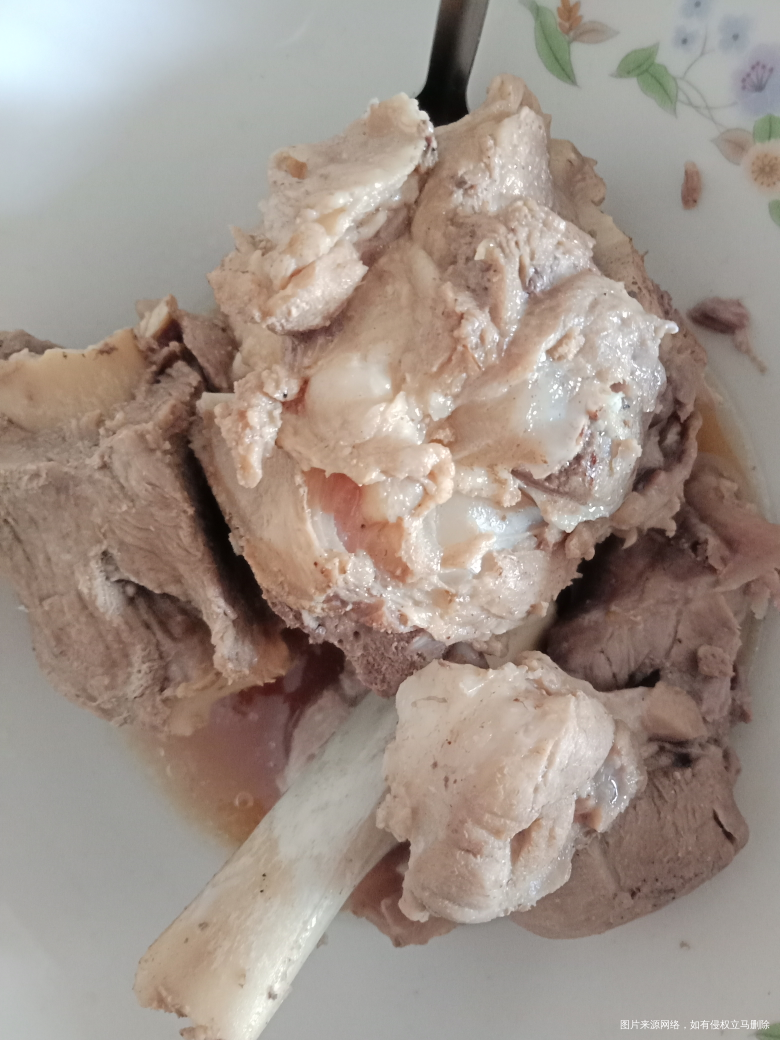 大口吃肉啊!我的一份,喜欢