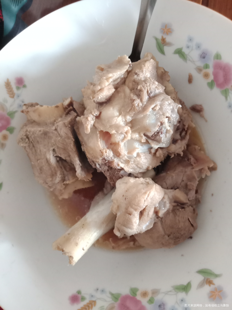 大口吃肉啊!我的一份,喜欢