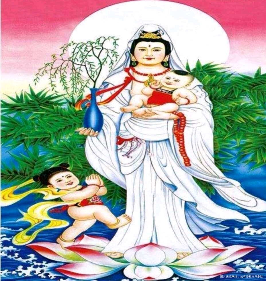 每天诚心跪拜观世音菩萨保佑我腹中二胎是健康平安漂亮女宝足月出生