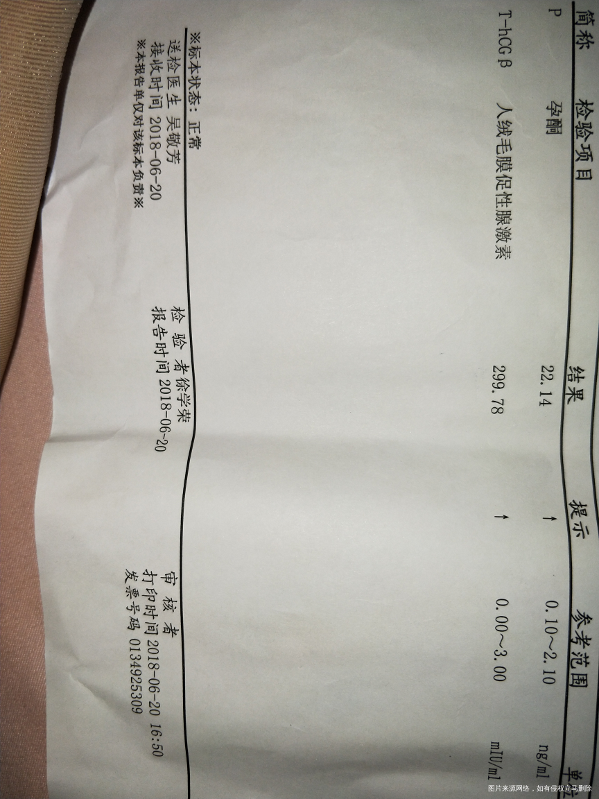 是不是宫外孕,能帮我看看么?真心保佑一切都好