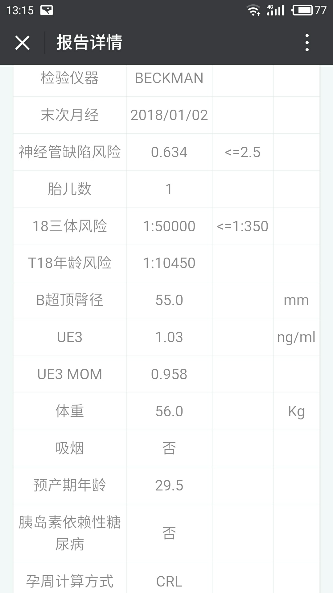 请医生看下报告正常吗？