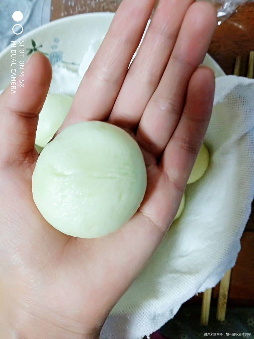 我给我闺女做的辅食-小馒头