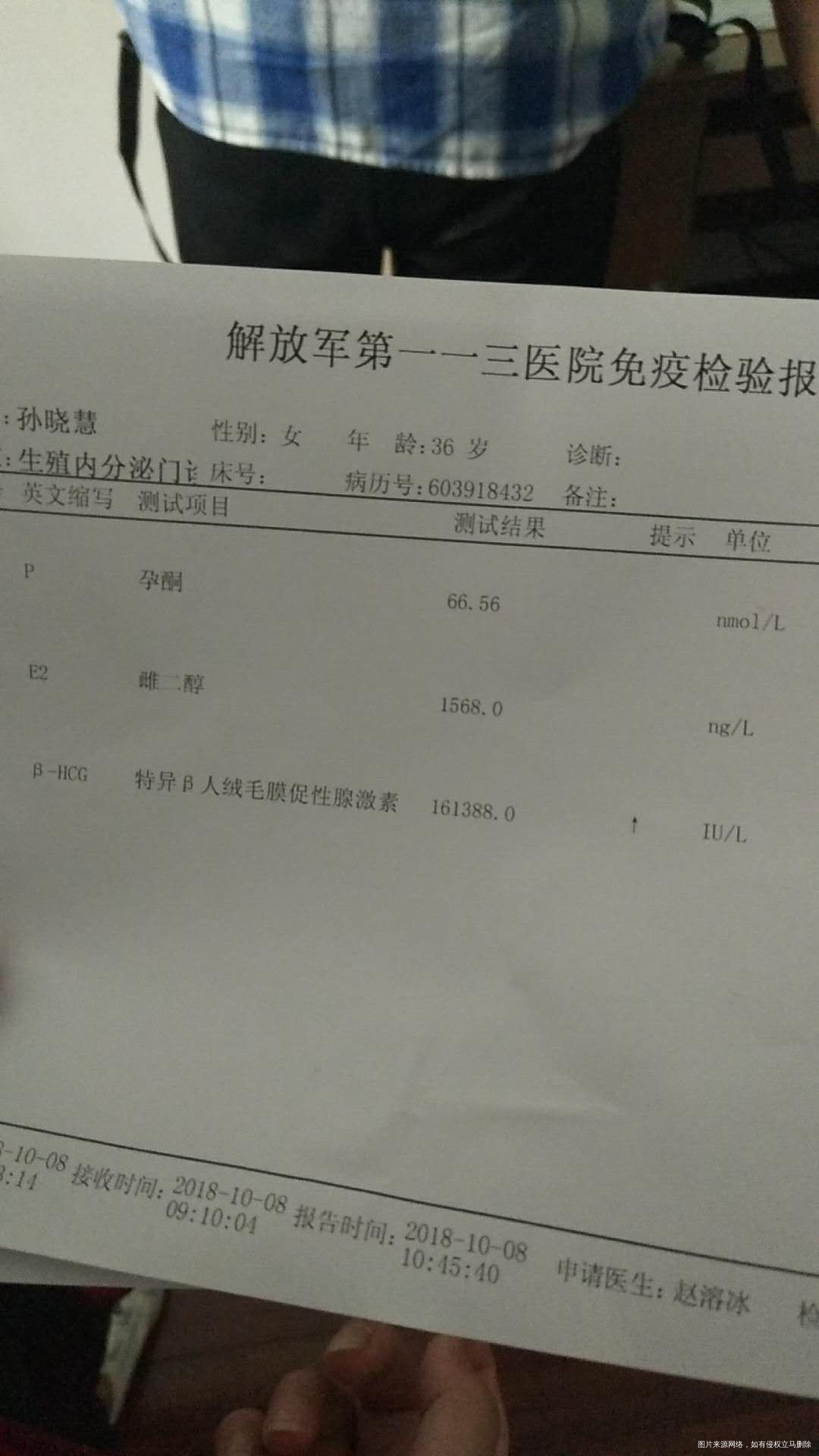 移植30天一超,没有胎心胎芽