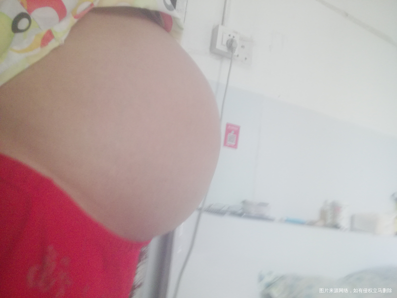 姐妹们,帮我看看我的肚子像入盆了吗?