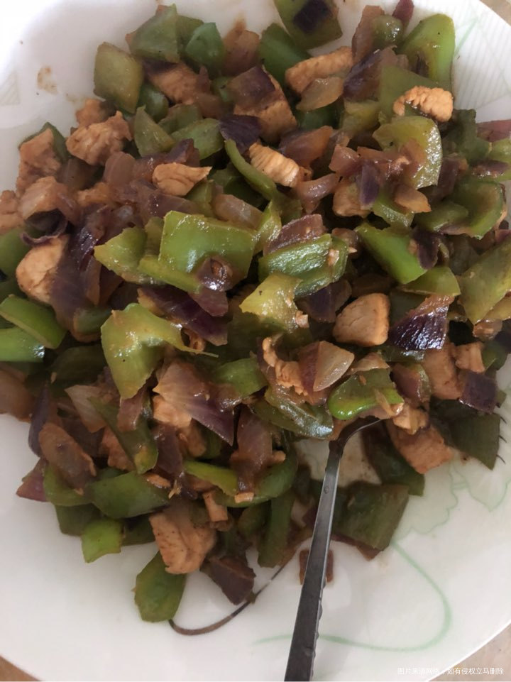 晚饭,肉夹馍,纯手工制作。✌️