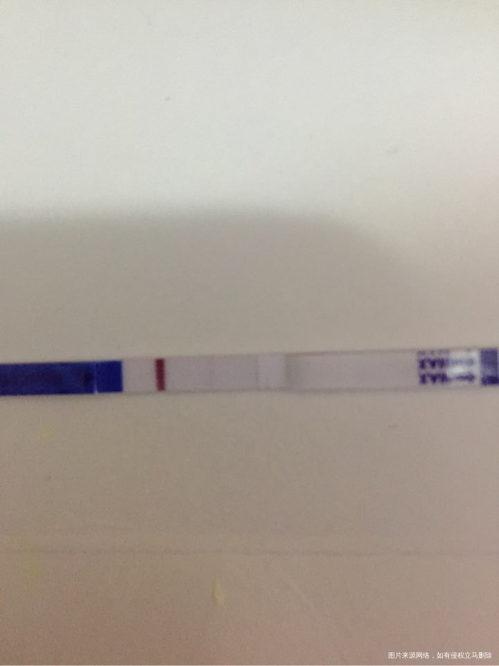 高兴高兴,总算看到淡淡的粉印了