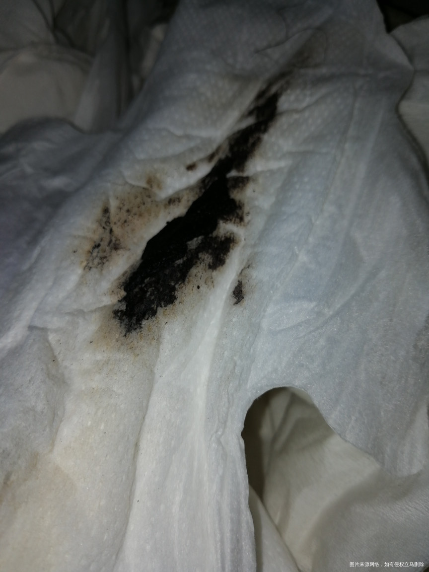 这次月经量这么黑,怎么回事,??