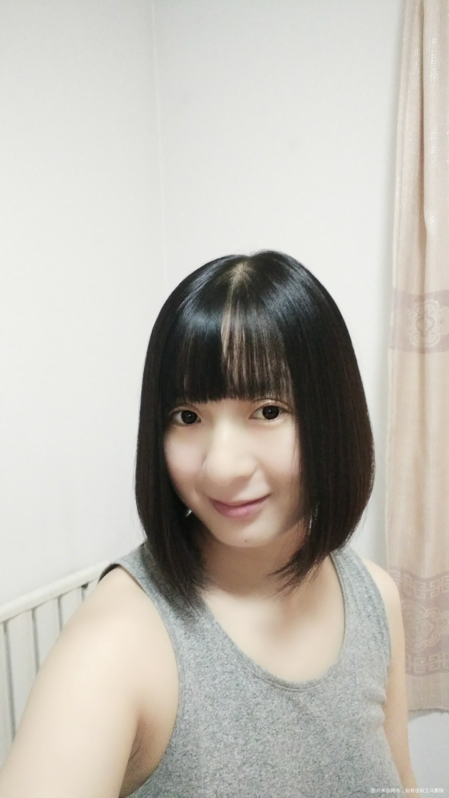 头发被剪成这样了,老公笑了好半天