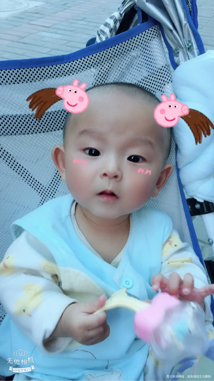 宝宝被妈妈玩坏了,哈哈