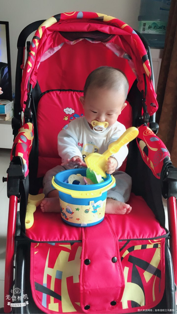 看我娃多会要的,都不用管