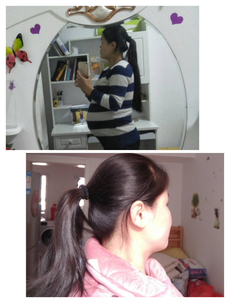 今天把留了四年左右的头发卖了!