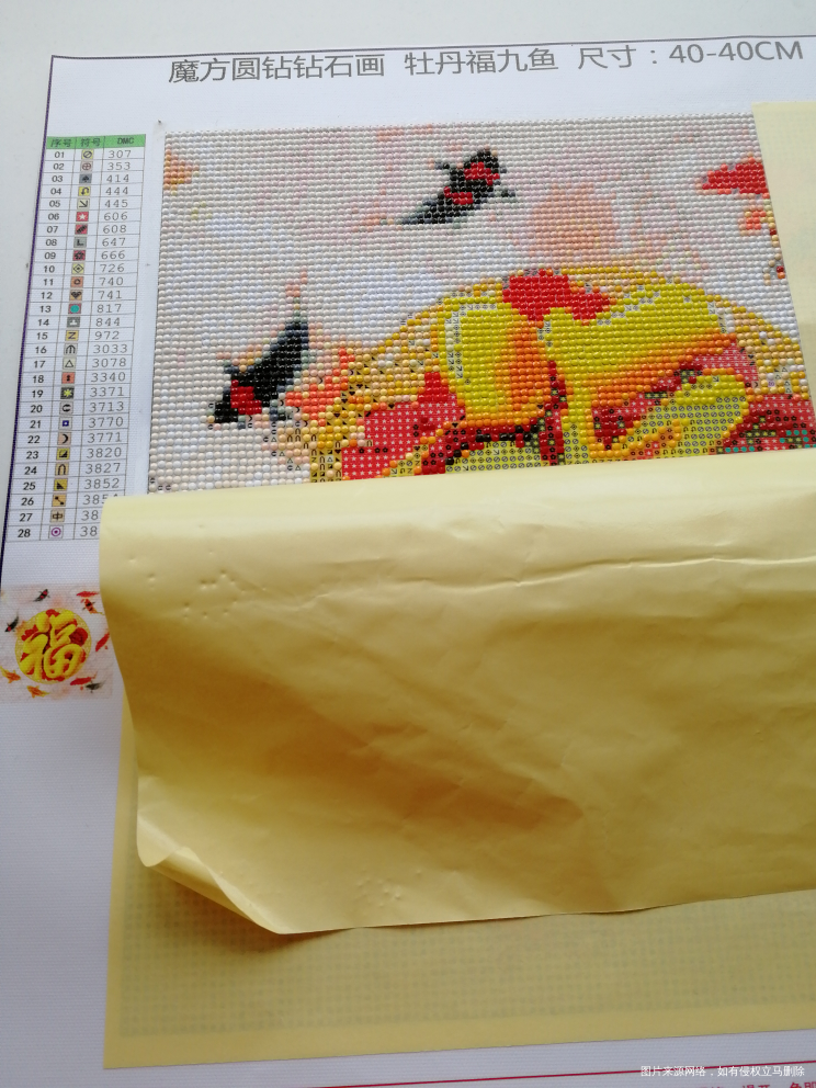 天天在家无聊,开始做钻石画