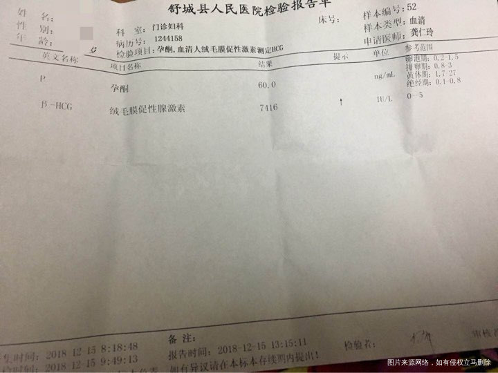 请帮忙看看会不会是宫外孕