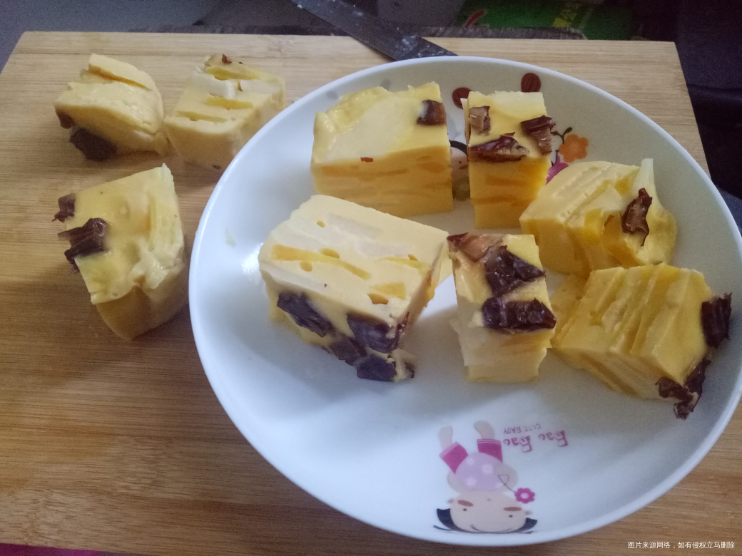 7.28日辅食打卡,山药红薯千层