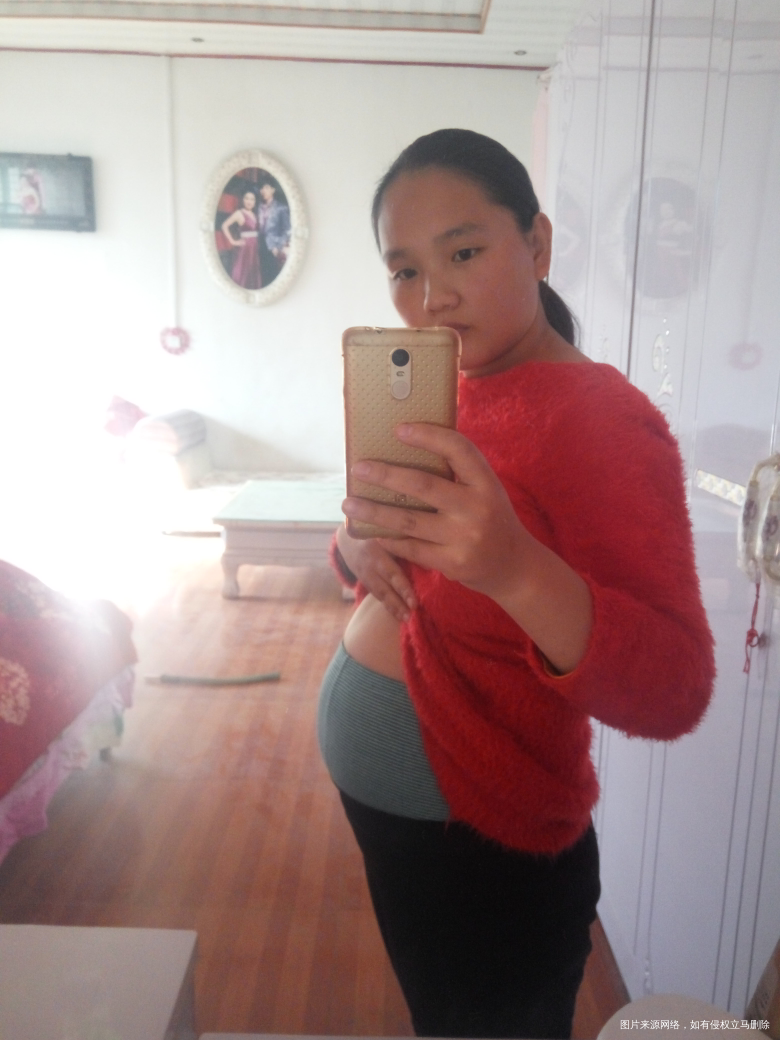 刚照滴,看看我怀孕几个月了???