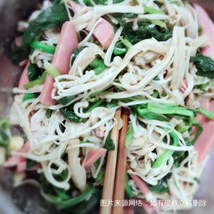 有姐妹喜欢吃金针菇吗?