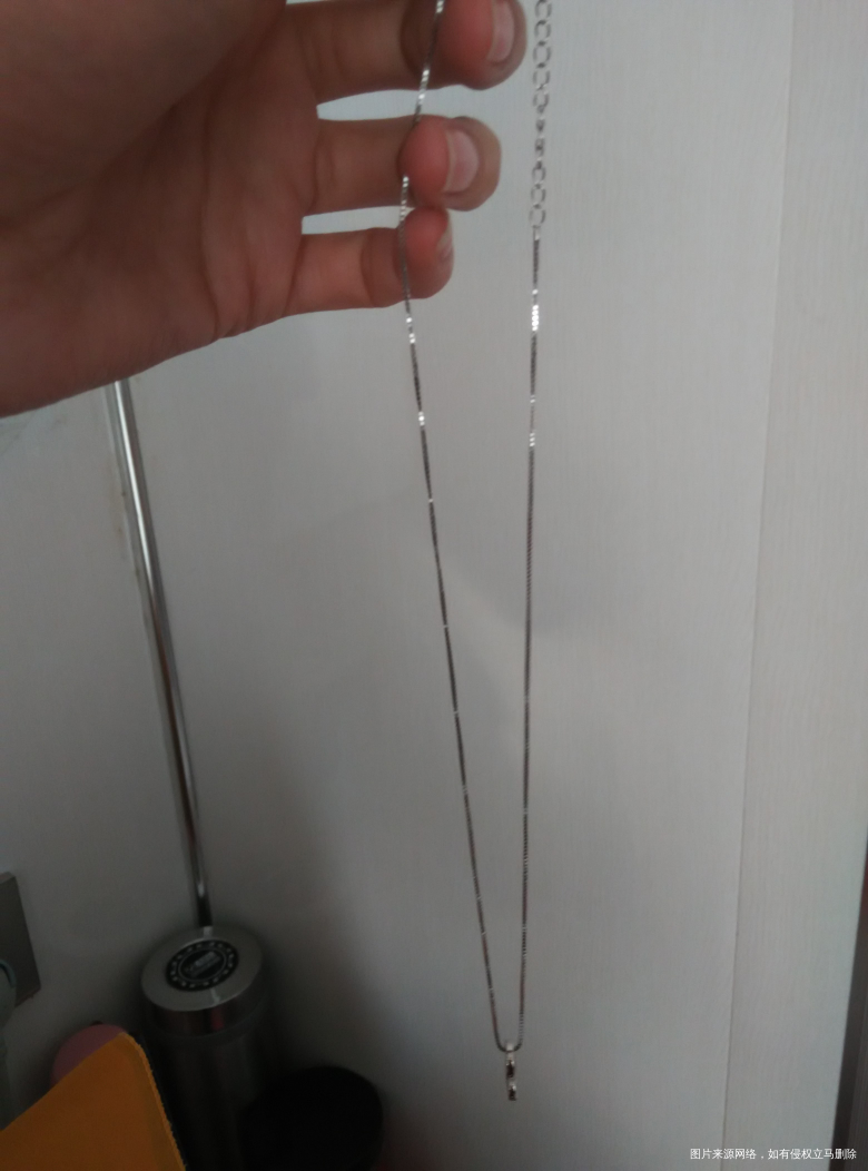 我求你助活动的奖品项链收到了✌✌