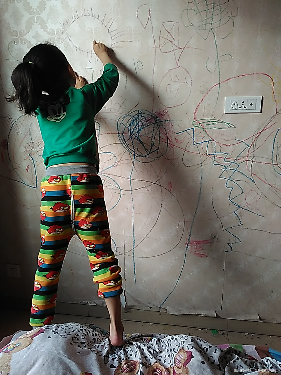 这熊孩纸,一天到晚闲不住