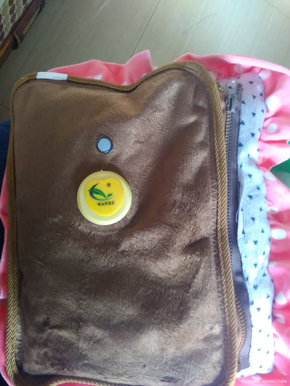 积分兑换的暖水袋,真不错