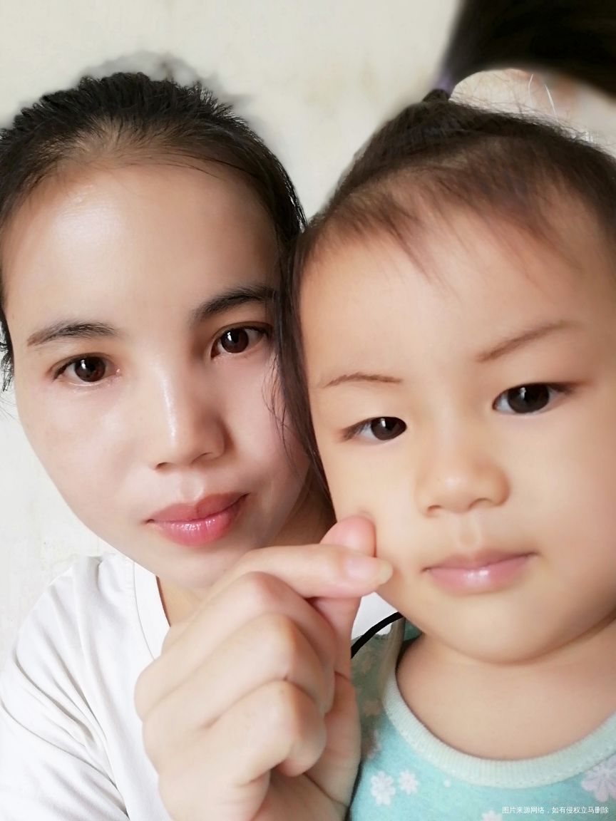 今天给孩子画的眉毛,看着挺像那么