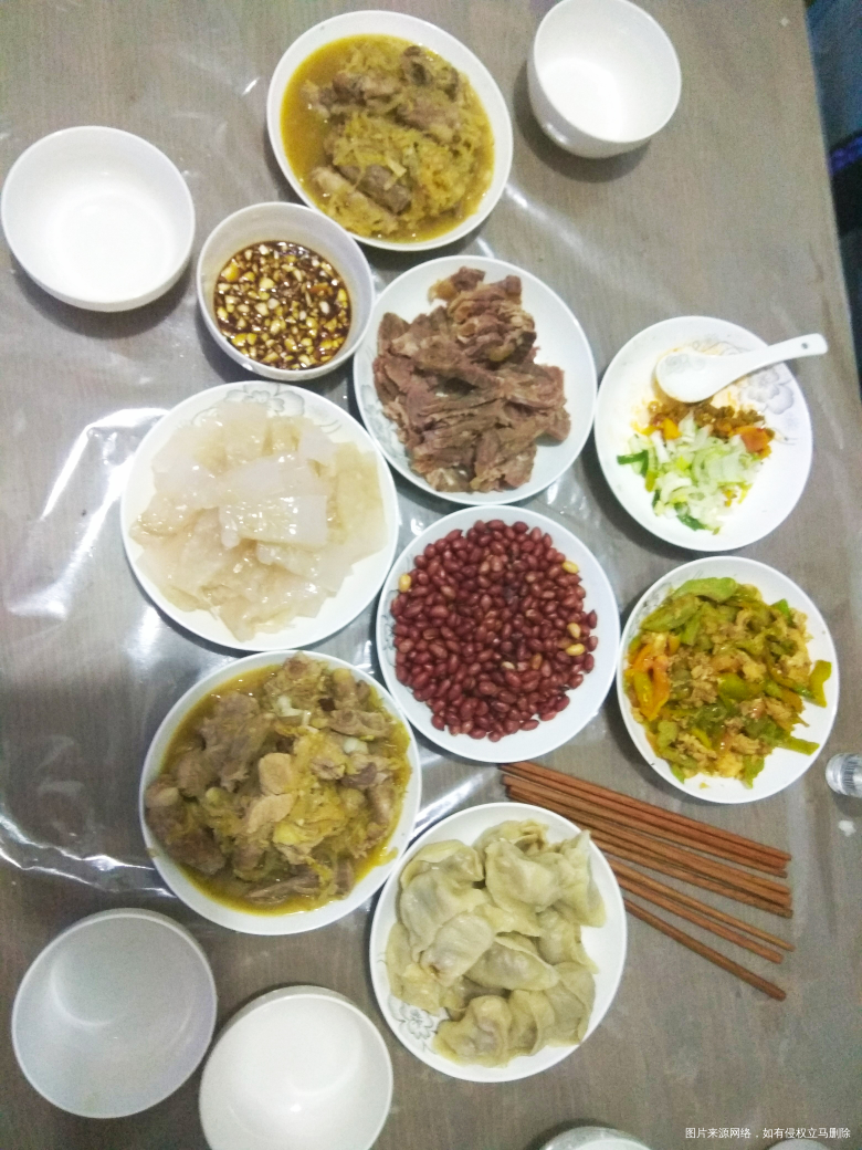 今天来看爸妈,妈妈做了好多菜哈哈