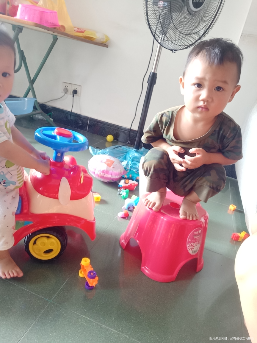 今天帮妹妹带儿子!😁😁