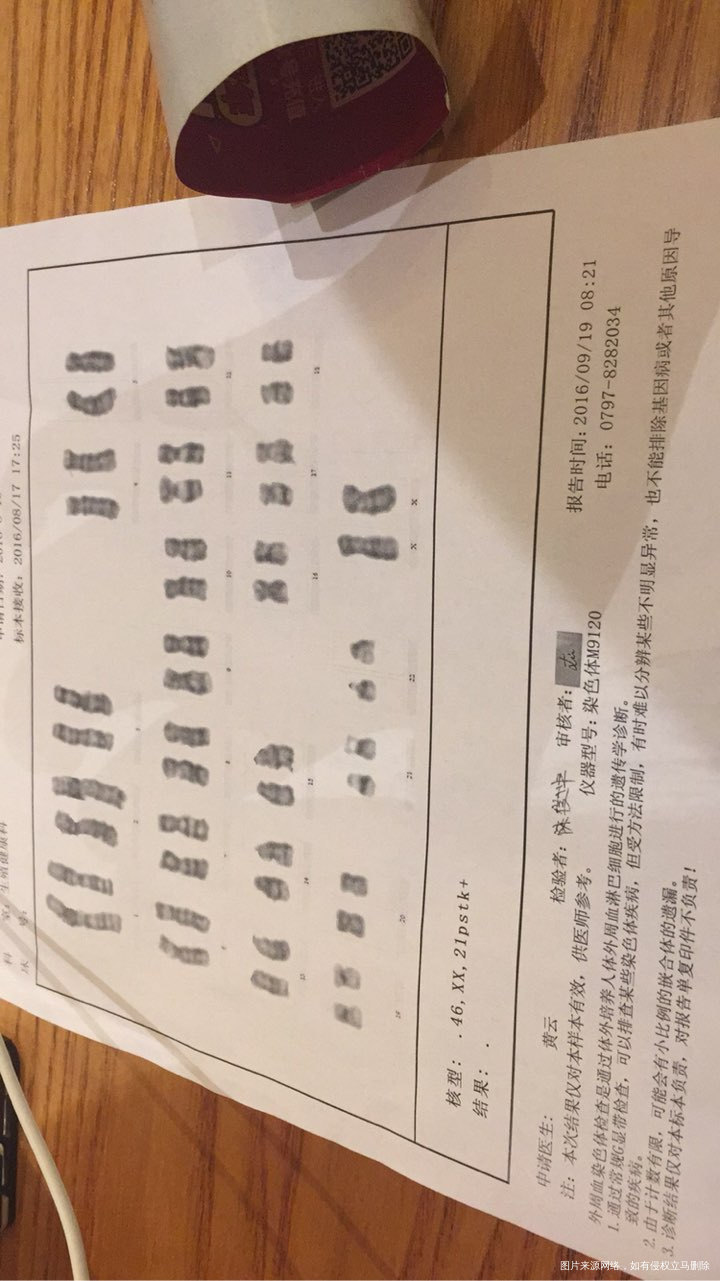 帮我看看我的染色体,怎么办