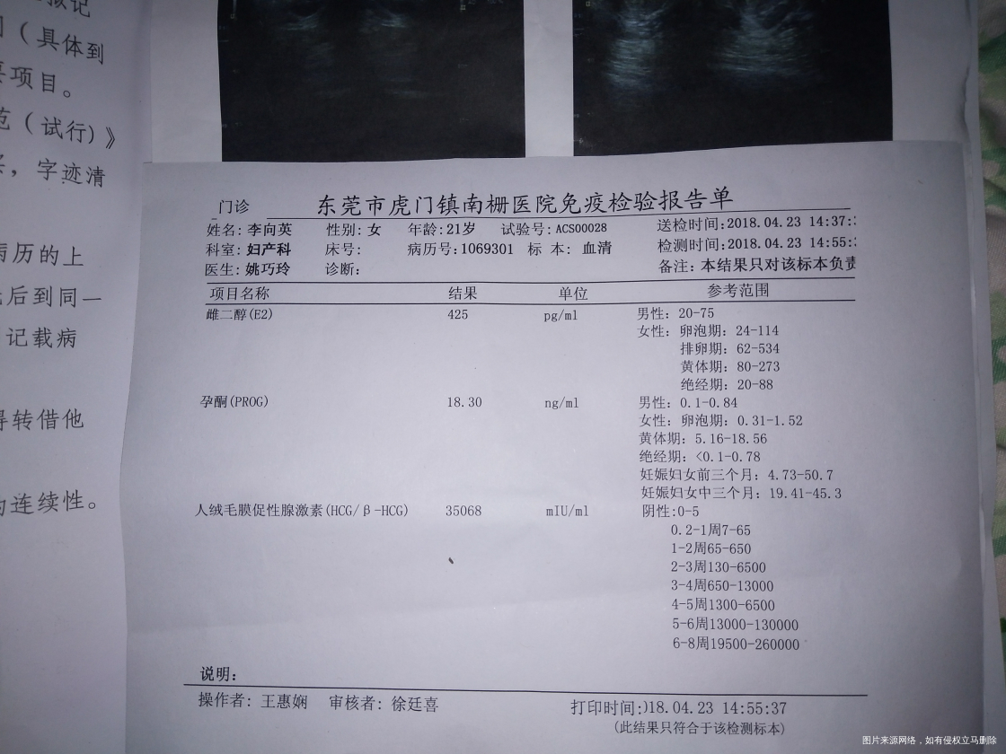 医生天使们,帮我看看我孕酮正常吗?