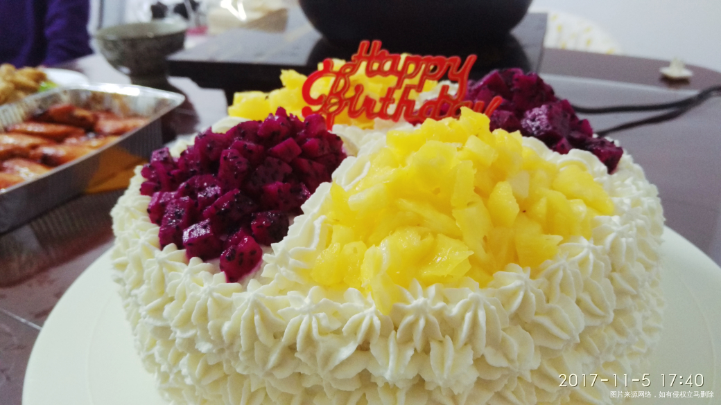 忙碌的一天,好多好多吃的