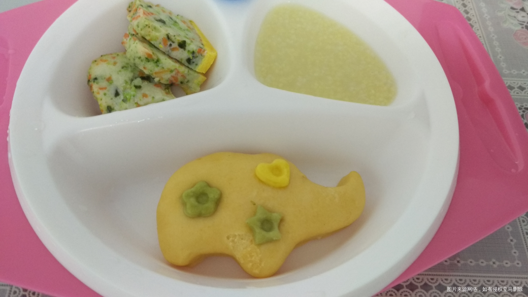 今天娃的早饭,吃的还行