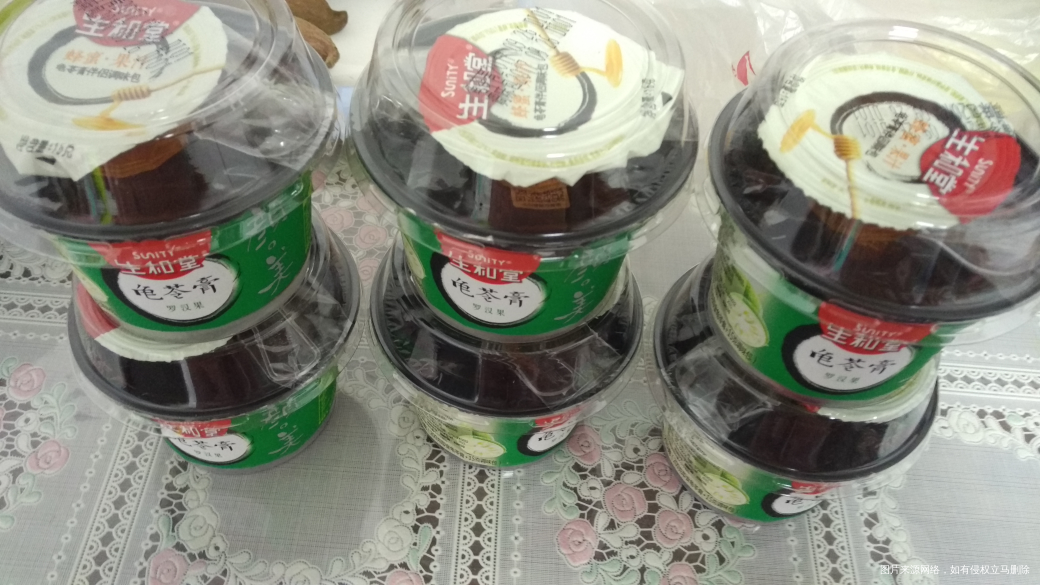 吃点龟苓膏去去火,昨天吃太辣了