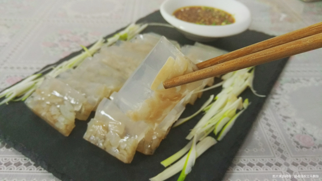 满满的胶原蛋白,肉皮冻