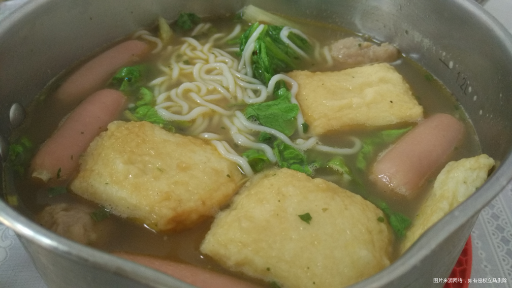 杂七杂八的一锅,中午就它了