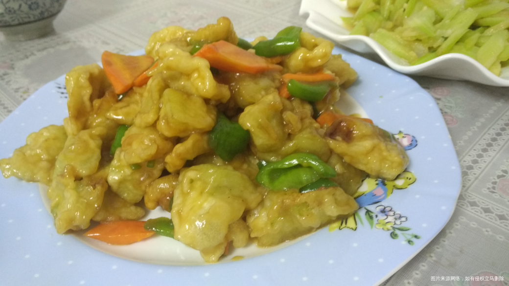 今天的晚饭,烧茄子继续走起