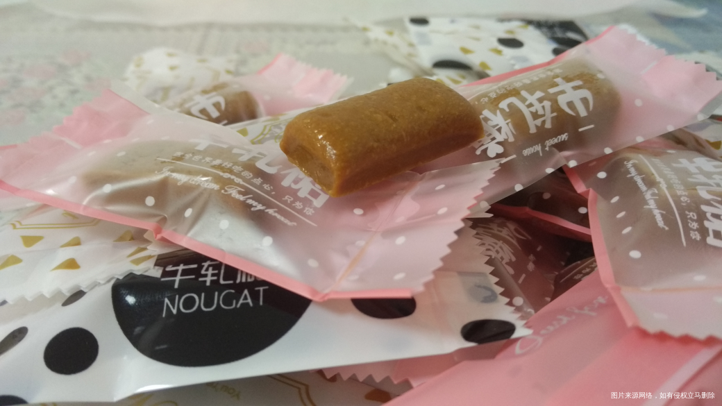 手工太妃糖,第一次做,好吃