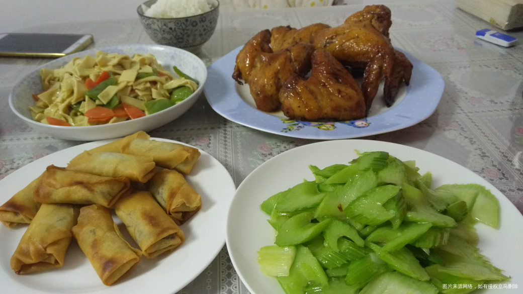 初十的晚饭,吃吃吃吃吃