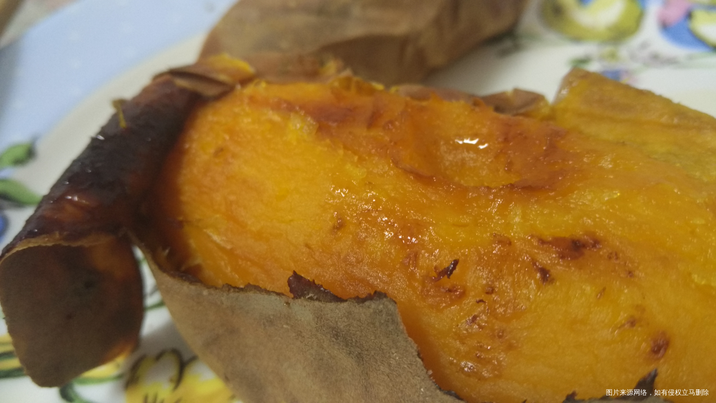 烤地瓜,这个地瓜品种太好吃了