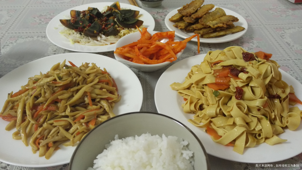 做好晚饭后居然发现七点了