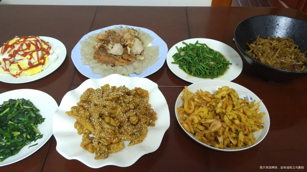 今天的晚饭,今天的晚饭