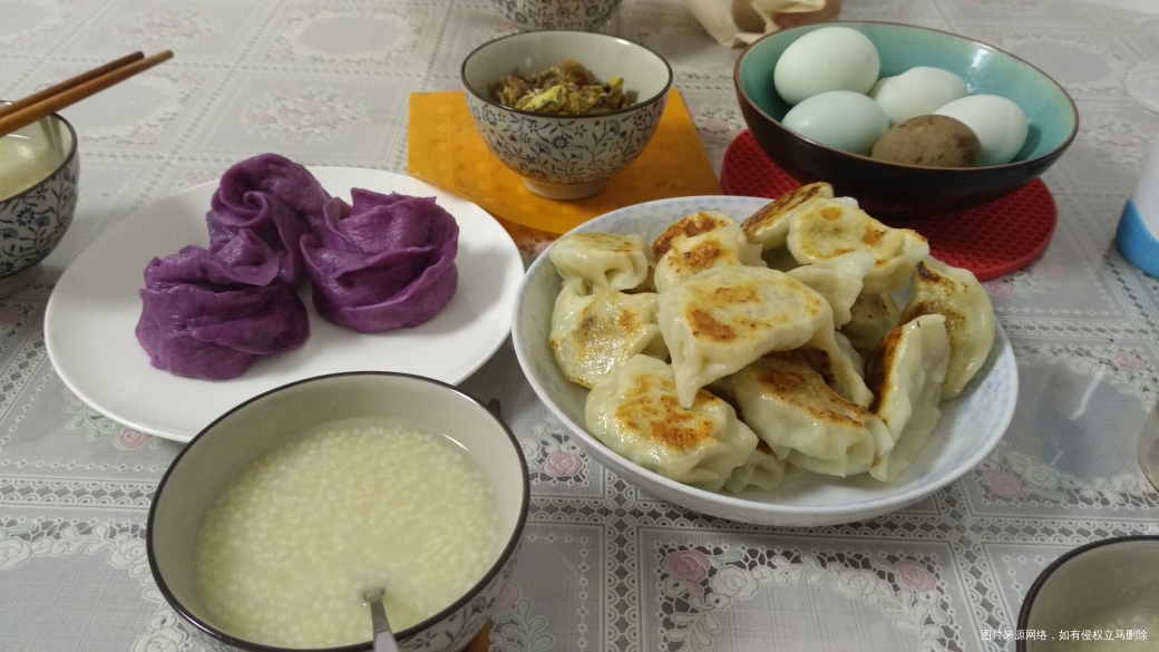 今天的早饭,好几天没好好的