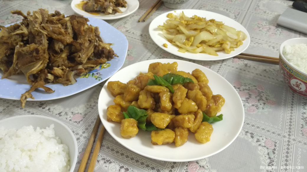 好几天没正经做饭,不是凉皮