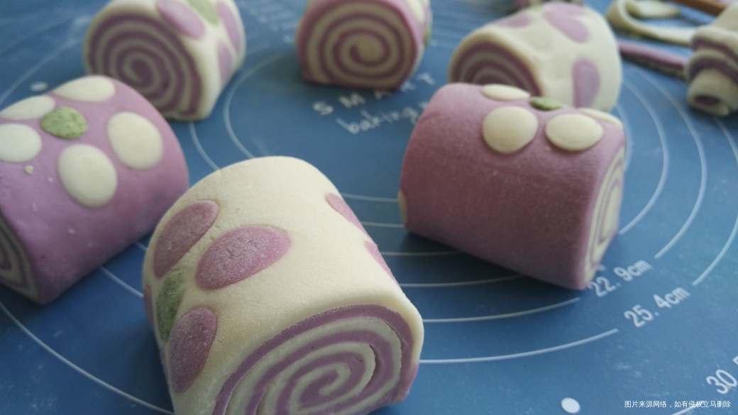 漂亮的花朵馒头,好漂亮