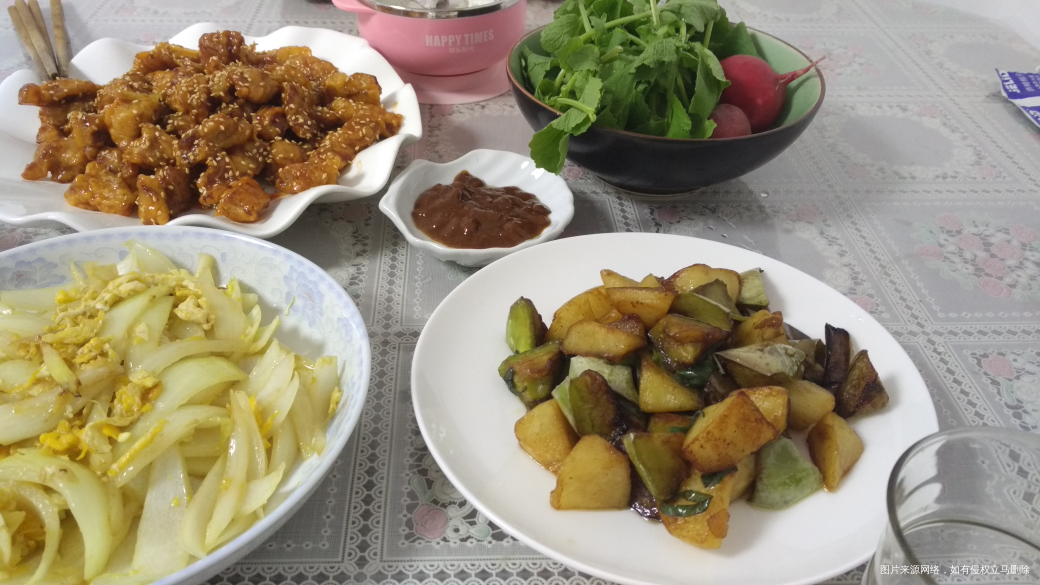 明天开始准备基本吃素菜