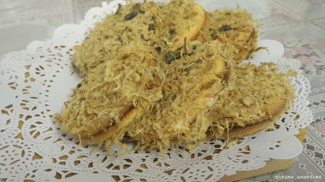 给宝宝做的肉松小贝,很喜欢