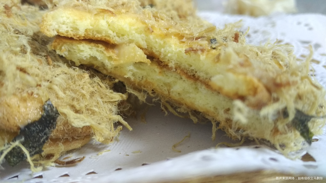 给宝宝做的肉松小贝,很喜欢