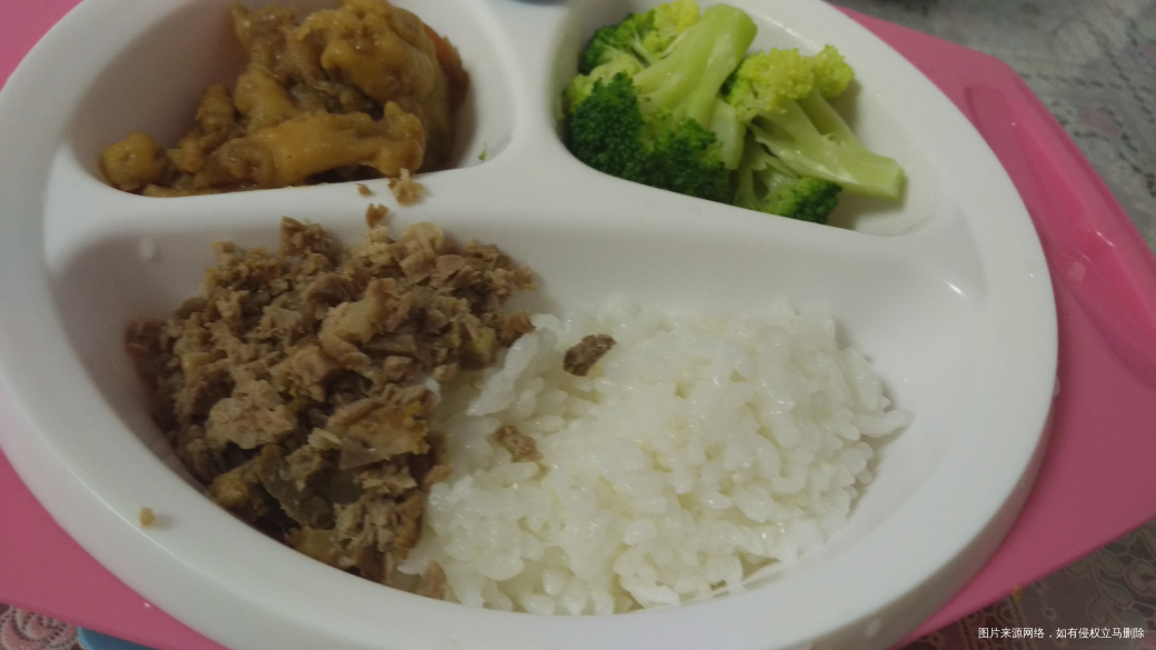 给宝宝弄的午饭,希望她