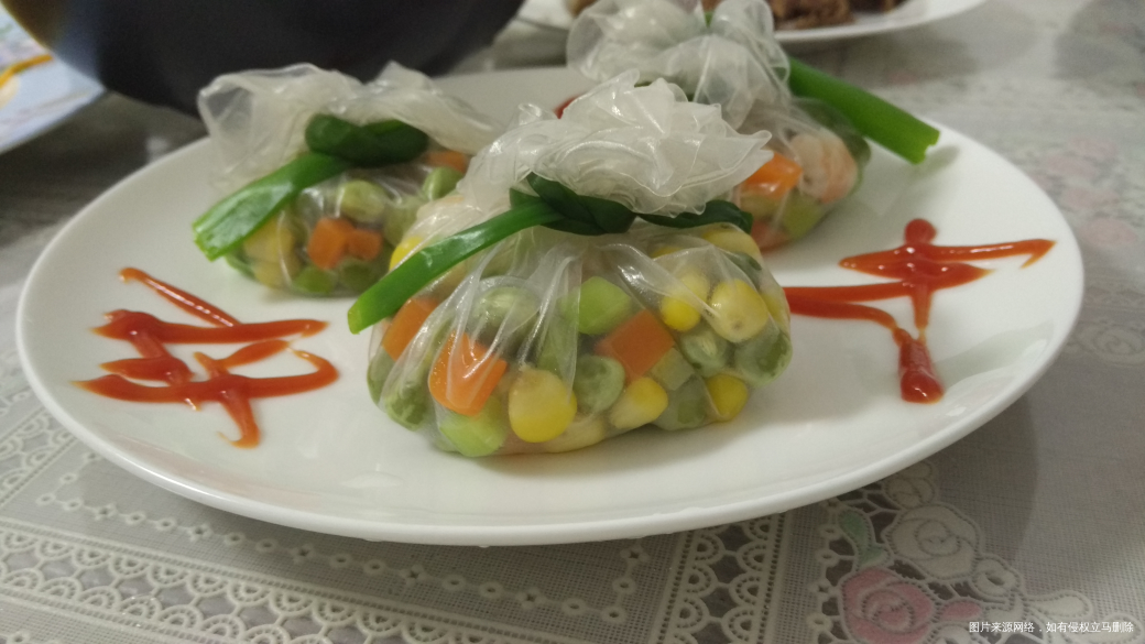 晚饭,香菇油菜,酱牛肉,土豆丝